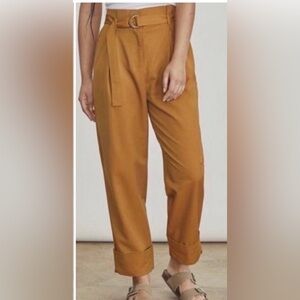 Elizabeth and James cuffed cropped pants